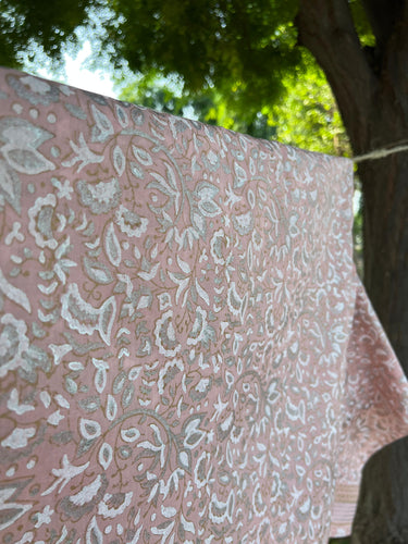 Hand Block Printed Kurta & Dupatta Set