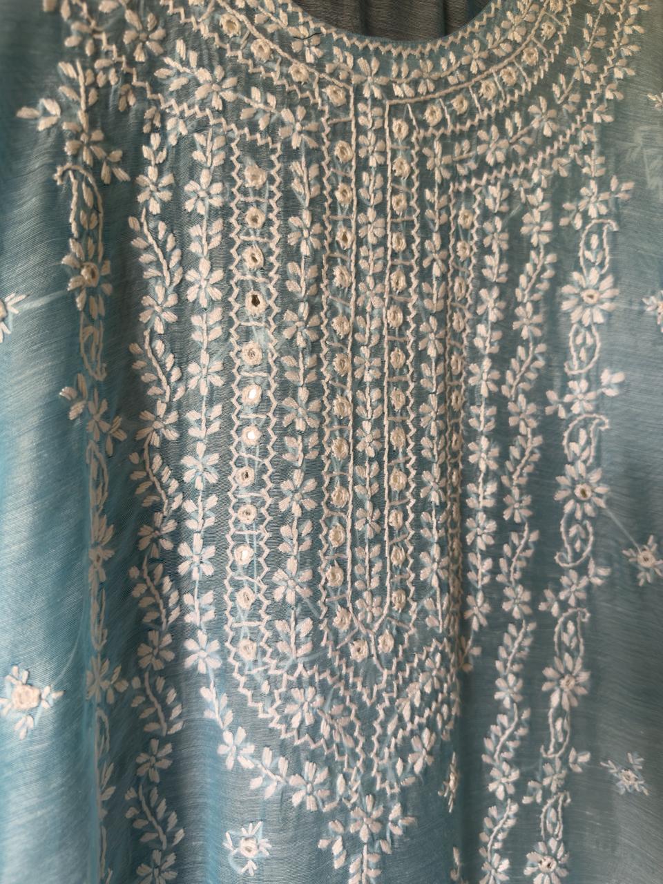 Hand Embroidered Kurta