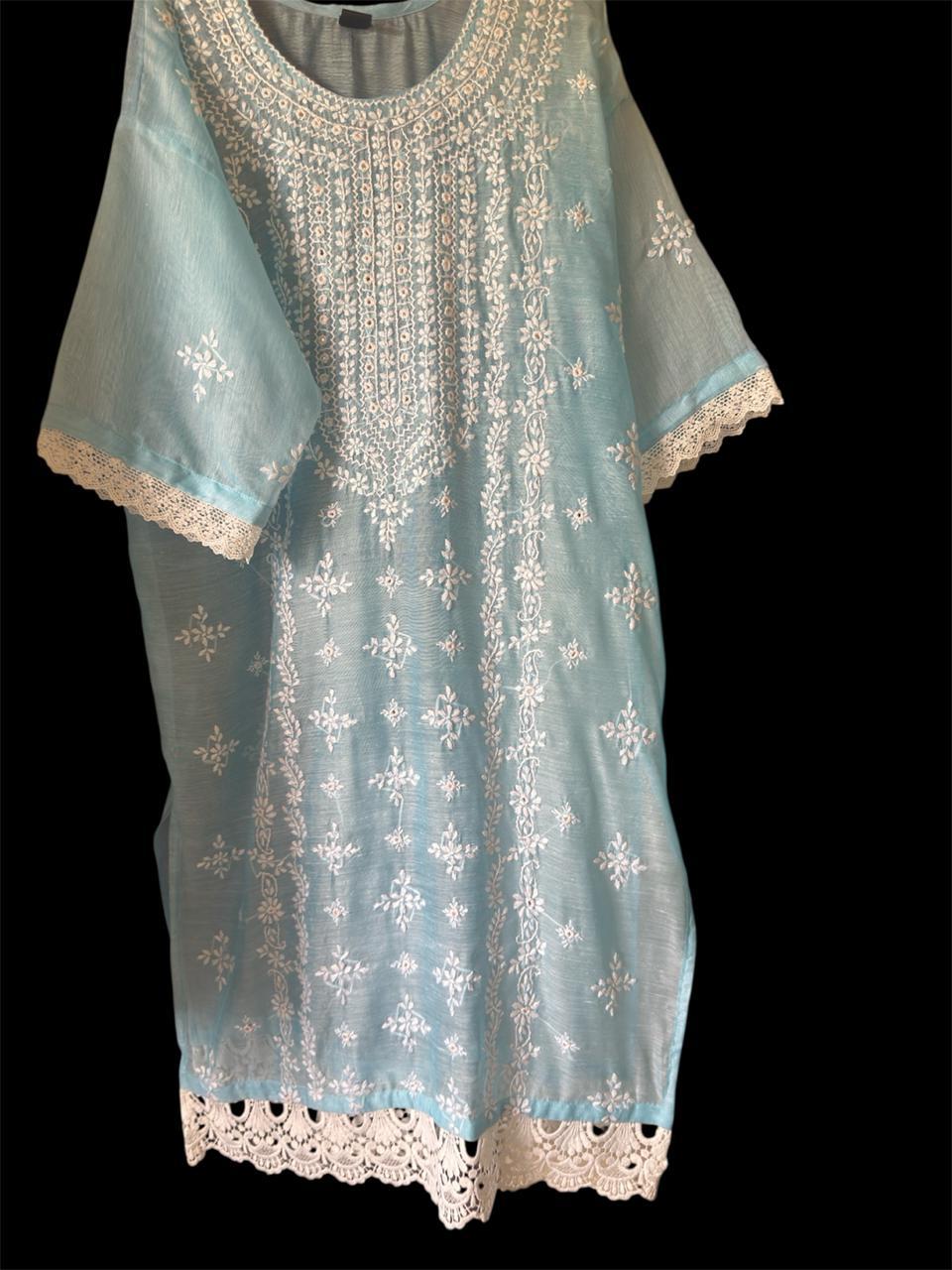 Hand Embroidered Kurta