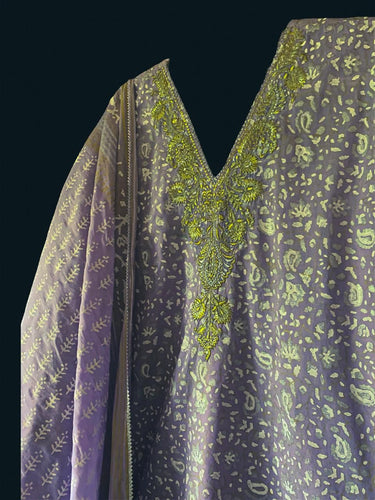 Hand Block Printed Kurta & Dupatta set