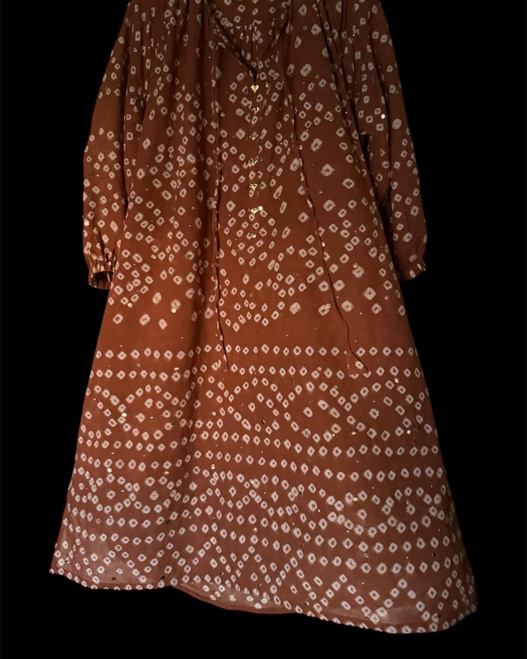 Cinnamon Chunri Kurta