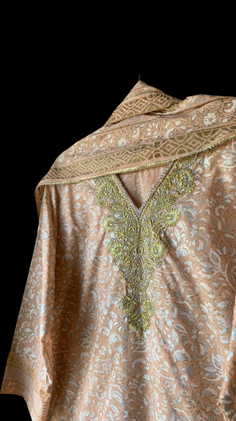 Hand Block Printed Kurta & Dupatta set